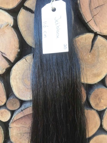 Staartextension Jet Black 20-2