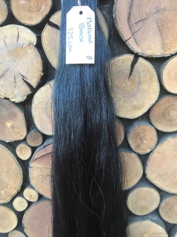Staartextension natural black 8-2