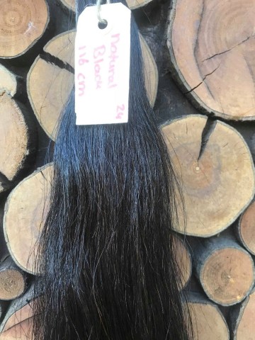 Staartextension natural black 24-3