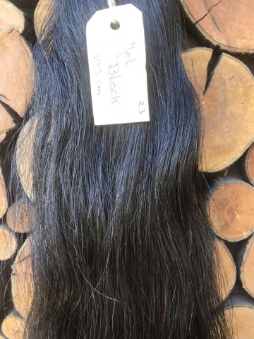 Staartextension Jet Black 23-3